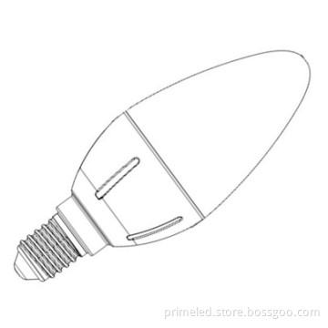 400lm 5w Led Candle Lights 